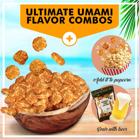 Shoyu Age Fried Arare Rice Crackers 6 Ounce - Perfect on the go snack. Add to popcorn or trail mix. Packed fresh in Hawaii. Sweet and salty flavor...