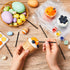 150 Pcs PYO Paint Your Own Brushes Mini Paint Brushes for Cookies Disposable Lip Applicators with Soft Brush Head Lipstick Applicator Wands with 1...