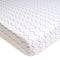 TL Care Fitted Crib Sheet 28" x 52", Soft Breathable Neutral 100% Cotton Jersey Sheet, Pink Zigzag, for Boys and Girls, Fits Crib and Toddler Bed ...