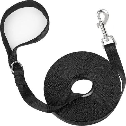 PrimePets Long Leash for Dog Training, 20 Ft Dog Leash Nylon, Heavy Duty Dog Leash Pet Supplies, Great for Walking or Camping (No Clicker Included...