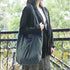 Etercycle Women Corduroy Tote Bag, Casual Handbags Big Capacity Shopping Shoulder Bag with Pocket(Dark Green)...