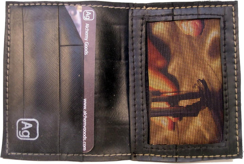 Belltown Compact Wallet, Made from Recycled Bike Tubes (Styles May Vary)...