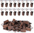 JANYUN 30 Pack Mini Heavy-Duty Hook Clip Set Curtain Clips for Photos Home Decoration Art Craft Display (Copper)...