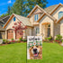 Welcome Spring Dog Golden Retriever Decorative Garden Flag, Puppy Yard Outside Decorations, Summer Farmhouse Outdoor Small Home Decor Double Sided...