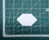 1" Elongated Hexagon English Paper Piecing EPP Set of 100...