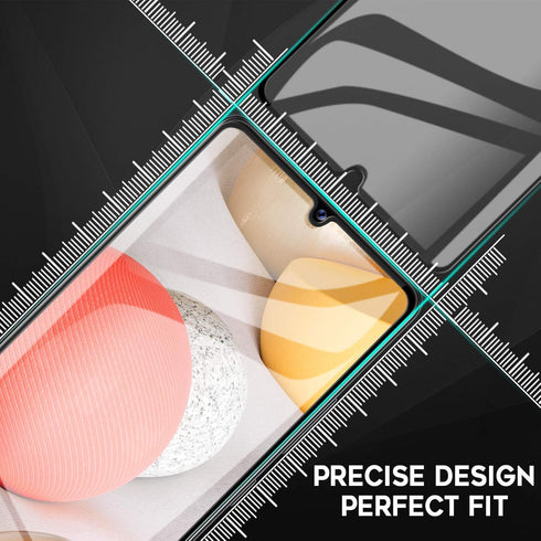 Orzero (3 Pack) Compatible for Samsung Galaxy A42 5G Tempered Glass Screen Protector (Full Adhesive), 9 Hardness HD Anti-Scratch Full Coverage Bub...