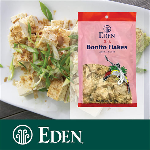 Eden Japanese Bonito Flakes, Shaved Skipjack Tuna, Katsuobushi ??, Traditionally Aged and Dried, Hardwood Smoked, Make Dashi and Miso Soup, 1.05 o...