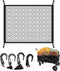 Wagon Cargo Net for Utility Folding Wagon, Elastic Storage Bag Cover Nets with ABS Hook for Outdoor Garden Wagon, Beach Cart, Garden Cart, Trolley...