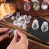 20 Pieces Salt and Pepper Shaker Stoppers (3/4 Inch 1/2 Inch) Plastic Salt Shaker Plug Replacement Clear Replacement Stopper Salt and Pepper Shake...
