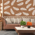 11Pieces Large Leaf Stencil Palm Fern Leaf Stencils for Painting on Walls Nature Tropical Plant Leaves Paint Stencils for Furniture Canvas Home De...