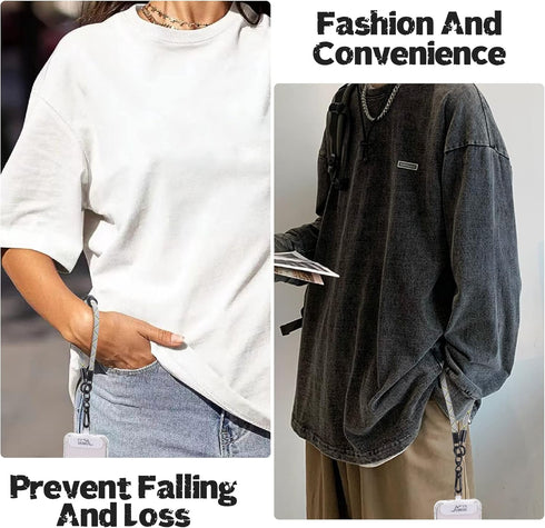 Doboli Phone Lanyard,Phone Strap,Wrist Lanyard,Lanyards For Keys,Keychains For Women,Nylon Adjustable Shoulder Neck,Universal Cell Phone Lanyard f...