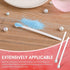 Prasacco 32 Pieces 1/32 Teaspoon 0.15 mL Mini Measuring Spoons Micro Scoops for Jars Little Tiny Plastic Scoop for Cosmetics Medicines Spices Powd...