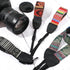 4 Pieces Woven Vintage Camera Strap for All DSLR SLR Camera Universal Neck Shoulder Strap for Men Women Photographers, 4 Styles...