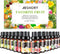 Fruity Essential Oils Set - TOP 14 Fragrance Oil for Diffusers, Candle Making includes Strawberry, Apple, Pineapple, Cucumber Melon, Cherry, Mango...