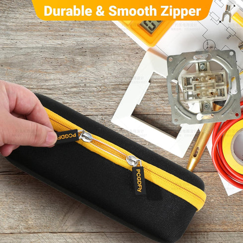 Hard Carrying Storage Case for Fluke 117/115/116/114/113/177/178/179/233 Digital Multimeter? Multimeter Testers Tools Storage Organizer Holder Bag...
