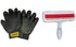 2 pcs Pet Hair Removing Kit - 1 Hair Remover Brush & 1 Pet Grooming Gloves (Black) - Perfect Design for Removing Dogs and Cats Hair...