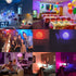 E12 LED Light Bulbs 5W, 40W Equivalent, Small Base B11 Candelabra Light Bulbs, Set of 6 LED Color Changing Light Bulbs, Dimmable Color Candle Bulb...