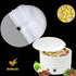 10pcs Round Silicone Dehydrator Sheets,13in Non-stick Fruit Dehydrator Mats,Reusable Steamer Mat Mesh Sheet for Fruit Dryer (10, 13x13inch)...