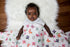 Lulujo Baby 100% Cotton Muslin Swaddle Blanket, 47 x 47-Inches, Butterfly...