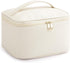 HBlife Travel Makeup Bag Portable Cute Leather Cosmetic Bag Large Make Up Bag Makeup Case Organizer Toiletry Bag for Women Girls with Handle and R...