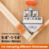 Stainless Steel Corner Clamps, 90 Degree Right Angle Clamp for Woodworking, Portable & Adjustable, Perfect for Photo Framing, DIY Making, Small Ca...