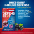 Defend-EEZE Immune Support Dietary Supplement Lozenges, 100% Daily Value of Zinc, Vitamins C & D per Dose, with Echinacea & Elderberry, Elderberry...