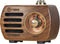 PRUNUS Wood Retro FM Radio Bluetooth Mini Portable Wooden Old Vintage Radio Speaker, Rechargeable Battery Operated, Strong Bass Enhancement, Loud ...