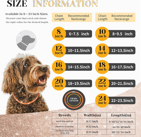 Stylish and Luxurious Diamond Dog Collar,Magnetically Absorbent Clasp,Full Diamond Design,Perfect for Wedding and Everyday Walking - Rose Red Diam...