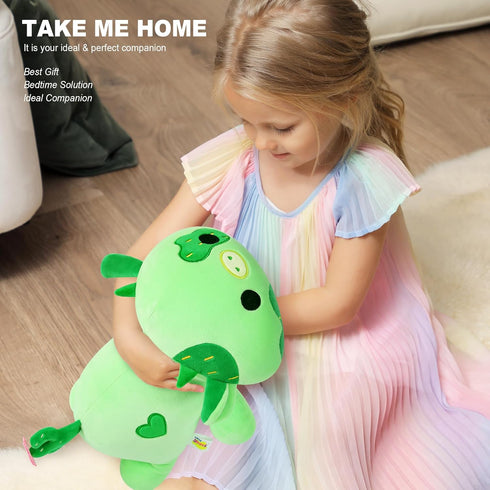 Onsoyours Cute Cow Plushie, Soft Stuffed Cactus Cow Squishy Plush Animal Toy Pillow for Kids (Cactus Cow, 12")...