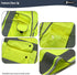 JKSafety 9 Pockets Class 2 High Visibility Zipper Front Safety Vest With Reflective Strips,Meets ANSI/ISEA Standard (Large, 150-Yellow)...