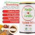 Naija Grille Seasoning - Hot - All Purpose Spice Mix for Chicken, Beef, Fish, Vegetables, and More - Elevate Flavor with Seasoning for Cooking, Gr...