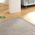 Floor Transition Strip Self Adhesive, PVC Flooring Threshold Edging Trim Suitable for Carpet with a Height Less Than 3 mm Grey, 6.56 feet...