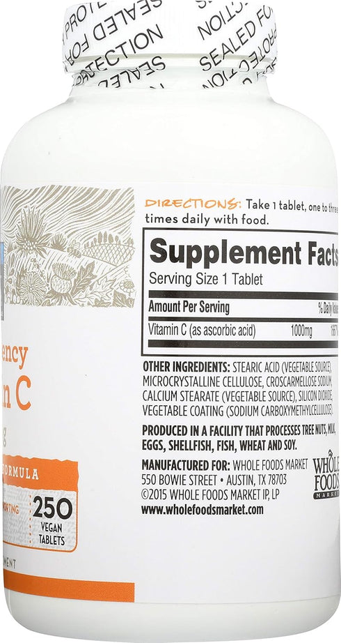 365 Everyday Value, Vitamin C 1000mg, 250 ct...