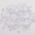 600Pcs White Winter Snowflake Table Confetti, Winter Wonderland Snowflake Confetti for Tables Winter Wonderland Birthday Baby Shower Table Decorat...