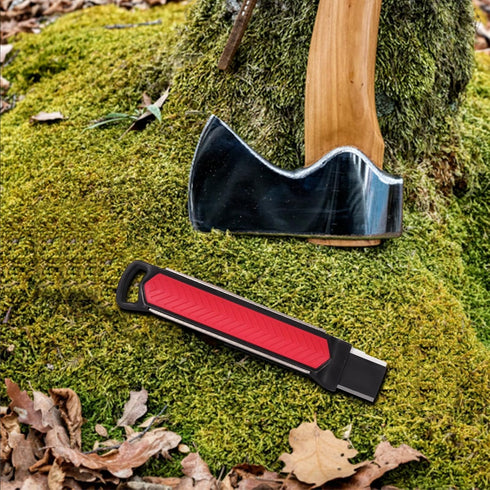 Upgraded Garden Tool Blade Sharpener, Multi Pocket Knife Sharpener for Sharpening Garden Tools, Yard Tools, Scissor, Knives, Axe, Lawn Mower Blade...