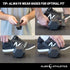 Custom 10" Mini Bands for Attaching Dumbbells to Your Feet | Perfect for Hip Flexor Raises, Hamstring Curls, Leg Extensions and Tibialis Raises | ...