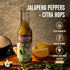 Jalapeño Peppers + Citra Hops Hot Sauce by Alchemy Peppers - Zesty Jalapeño Peppers, Juicy Citra Hops, Agave, Lime, and Garlic - Mild Heat - 5 oz ...