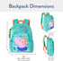 Peppa Pig Backpack For Boys | George Pig Backpack | Multicoloured One Size...