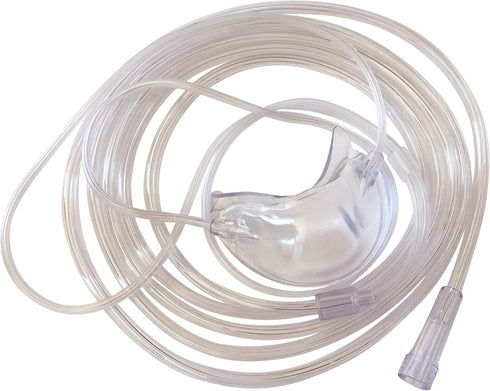 1-Pack Westmed #0101 Biflo Nasal Mask with 7' Kink Resistant Tubing...