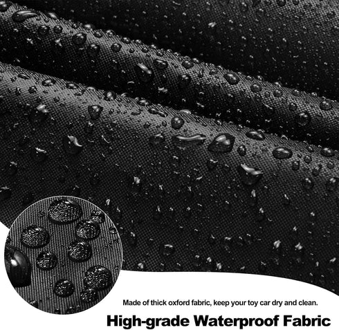 Tonhui Waterproof Cover for Cozy Coupe Truck Ride-On Car, for Kids Foot-Power Car, Toddler Car Push and Buggy Cover Outdoor Sun, Dust, Snow Protec...