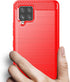 Osophter for Galaxy A42 5G Case Samsung M42 5G Case Shock-Absorption Flexible TPU Rubber Protective Cell Phone Cover for Samsung Galaxy A42 5G(Red...
