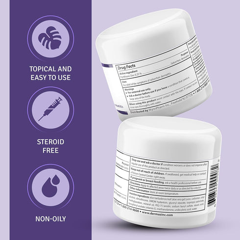 DermaZinc Therapy Cream, Zinc Cream for Skin, SkinDisorder ReliefCream for Psoriasis, Dermatitis, Eczema, and Other Skin Condition Symptoms...
