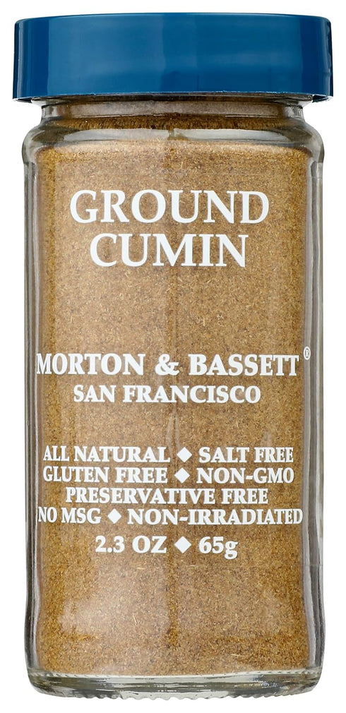 Morton & Bassett Ground Cumin 2.3 Ounce Jar...
