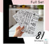 Della Bella Kitchen Cabinet and Drawer Label 81 Stickers Set Home Organization Labels Kitchen Utensil Sticker Kitchen Pantry Cupboard Drawer Airbn...
