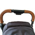 Baby Stroller Leather Armrest Handle Cover Compatible with Uppababy Vista V1/V2 Stroller, Bumper Sleeve Case Bar Protective Covers Pram Accessorie...
