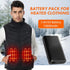 10000mah 7.4V 7.2V Heated Jacket Battery Pack 5V2A Heated Vest Rechargeable Power Bank Battery Pack for Heated Vests Heating Jackets Hoodies Pants...