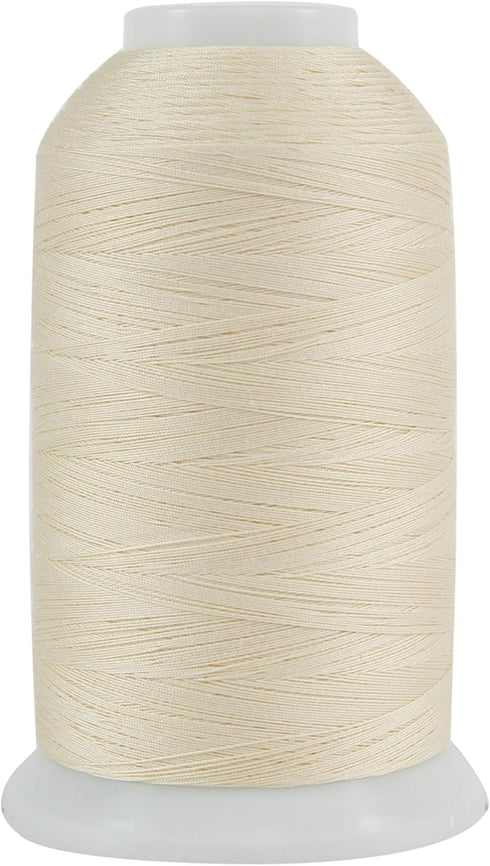 Superior Threads 121029XX972 Papyrus 3-Ply 40W King TUT Cotton Quilting Thread, 2000 yd, Off-White...