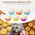 To encounter 24Pack Silicone Molds, Nonstick 2 3/4 inches Donut Mold, Silicone Baking Cups, Donut Pan, Muffin, Jello, Bagel Pan, Oven- Microwave- ...