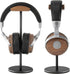 Headphone Stand Headset Holder with Walnut Wood Headrest,Gaming Headset Stand Earphone Stand with Solid Heavy Base for All Headphone Sizes...