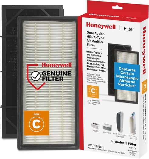 Honeywell HEPAClean Air Purifier Replacement Filter, HRF-C1/Filter (C)...